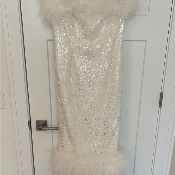 Nadine Merabi | Katie White Dress - Picture 4 of 7